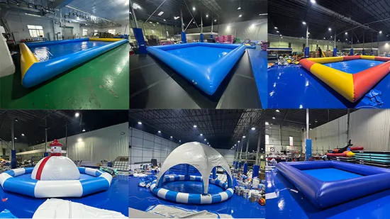 子供と大人のための異なるサイズの耐久性のあるインフレータブル スイミング プール