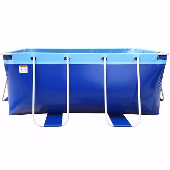 Dfaspo 地上ガーデン屋外インフレータブルラウンド/スクエア PVC フレームスイミングプールポットジャーフィルターとはしごで簡単にセット