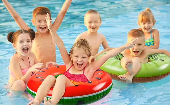 レインボーインフレータブルリングスイムプールフロートおもちゃ水泳フロートリング大人子供夏のパーティー屋外水レクリエーション